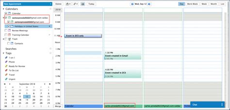 Zimbra and macOS (Mail and Calendar app) .